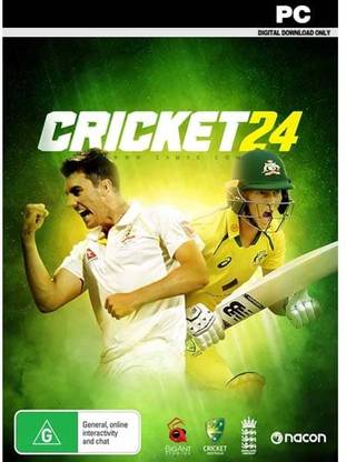 CRICKET 24 PC GAME (OFFICIAL GAME) PC GAME CODE (NO DVD NO CD) Ultimate Edition