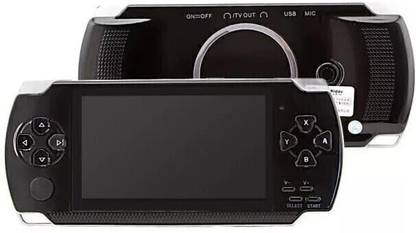 Clubics 32 bit PSP Kids Video Game with Different HD Video Games (Black) Limited Edition