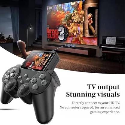 ™ 520 in 1 games degital game player handheld gaming supports two player Black Edition