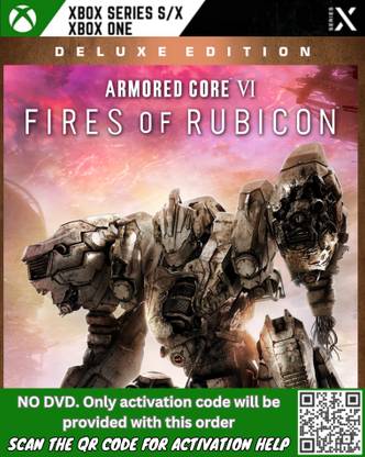 ARMORED CORE VI FIRES OF RUBICON Deluxe_Instant Mail Delivery (SCAN THE QR) Deluxe Edition