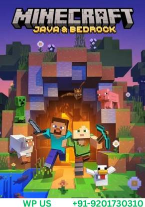 Minecraft java and bedrock official imported key standard edition HD Edition