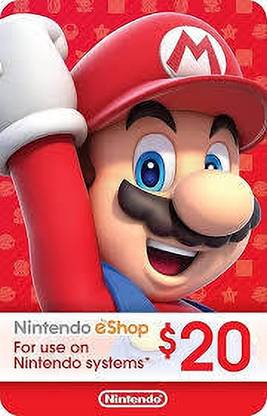 Nintendo eShop Card $20 USD (Code in the Box - for Switch)
