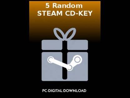 5 Random STEAM CD-KEY
