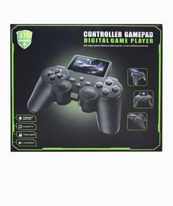 S10 Retro Joystick Console: 520 Games & Gamepad Black Edition