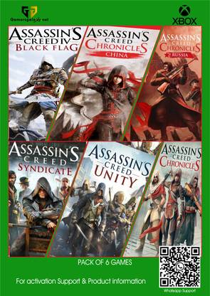 Assassin's Creed Mega Bundle ( Pack of Game 6 ) Special Edition