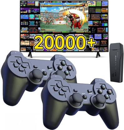 Video Game Player with 20000+ Retro Game HDMI Output Dual Player-4KGame Stick21 5th Anniversary Edition