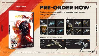 Star Wars Squadrons - Origin PC [Online Game Code] Special Edition with Expansion Pack Only