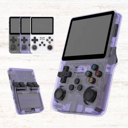 R36S Handheld Gaming Console Smooth Controls Premium Edition