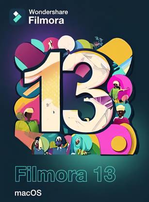 Wondershare Filmora 13 Video Editor|Mac|2 Year|Activation Details Only|