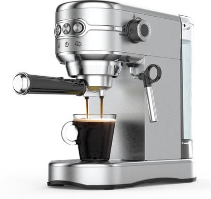 UN1QUE 20 Bar Espresso Coffee Machine with Steam Wand for Latte Espresso and Cappuccino 8 Cups Coffee Maker