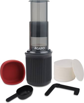 AGARO Regency Manual Press Coffee Espresso Maker 3 Cups Coffee Maker