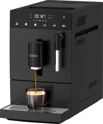 Costar 19Bar, One-Touch Brew, Auto Bean Grinder, Fully Automatic 8 Cups Coffee Maker
