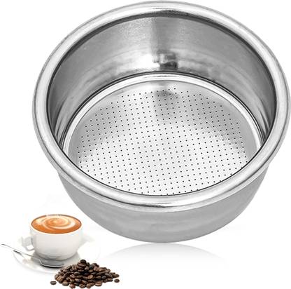 HASTHIP 53mm Portafilter Filter Basket Double Shot Espresso 2 Cups Coffee Maker
