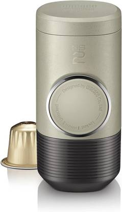wacaco Minipresso NS2 Portable Espresso Maker, Compatible NS Capsule, Manual Personal Coffee Maker