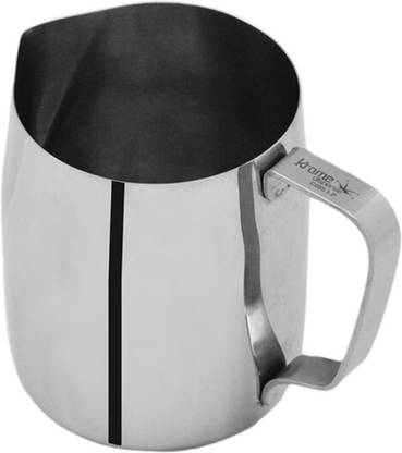 Bean Bliss Milk Pitcher 20oz Stainless Steel 2 Cups Coffee Maker