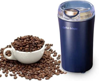 CARTSPACE Spice and Coffee Grinder, Coffee Bean Grinder 2 Cups Coffee Maker 2 Cups Coffee Maker