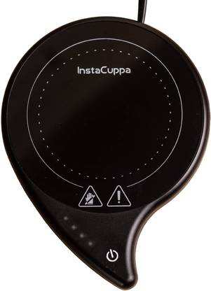 InstaCuppa Coffee Mug Warmer for Desk with 4 Adjustable Settings - Min 50*C - Max 80*C Personal Coffee Maker