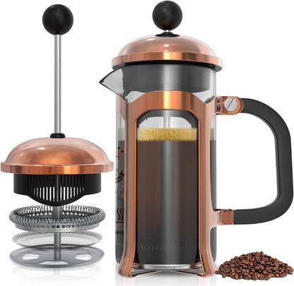 HOPZ French Press Coffee Maker_600 ML 4 Cups Coffee Maker