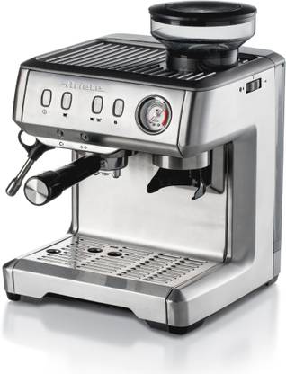ARIETE Metal Espresso Professional Semi Automatic Bean to Cup 25 Cups Coffee Maker