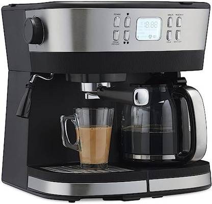 Morphy Richards Duopresso 2-in-1 (350016) 10 Cups Coffee Maker