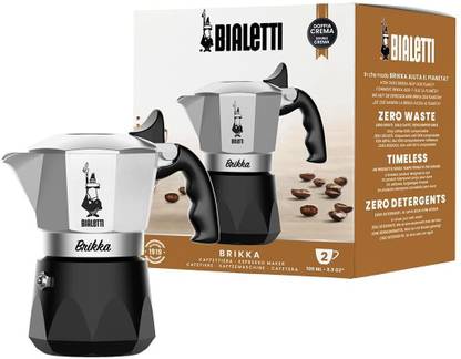 Bialetti Brikka 2 Cups Coffee Maker