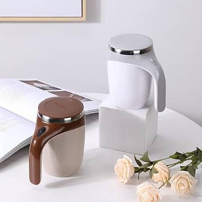 zoobe Magnetic Self Stirring Mug (380 ML) 19 Cups Coffee Maker