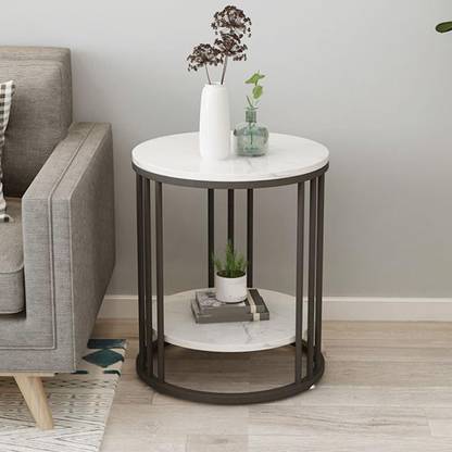 EYLEX EYLEX Round Metal Side End Table Home Decor Accent Furniture for Living Room Metal Side Table