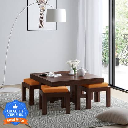 Flipkart Perfect Homes PureWood Sheesham Coffee Table