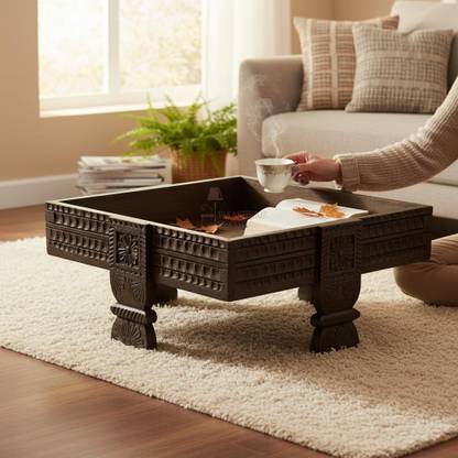 preet gallery pg0031 Solid Wood Coffee Table