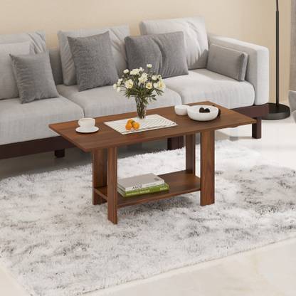 BLUEWUD Osnale Coffee Center Sofa Teapoy Console Table for Sofa set Living Room Home Engineered Wood Coffee Table