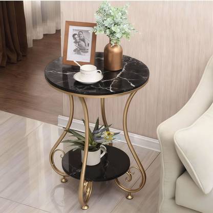 ShopperCenter FLOWER/G/W Solid Wood Coffee Table