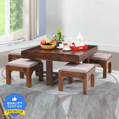 RoyalOak Jade Solid Wood Coffee Table