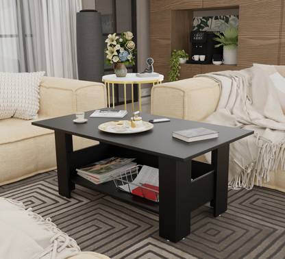 Avenue Venture Multipurpose Engineered Wood Coffee Center Sofa Tea/Teapoy Console Table Engineered Wood Coffee Table