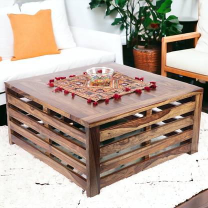 Flipkart Perfect Homes Rosewood ( Sheesham ) Solid Wood Coffee Table