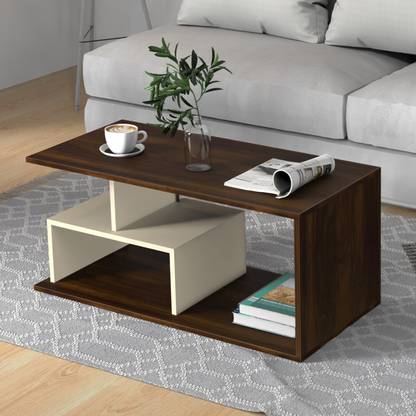 BLUEWUD Smohn Center Sofa Tea/Teapoy Console Table for Sofa Engineered Wood Coffee Table