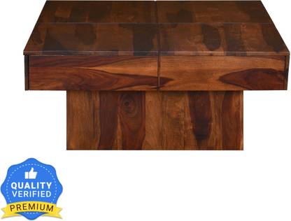 @Home by nilkamal Arcade Solid Wood Coffee Table