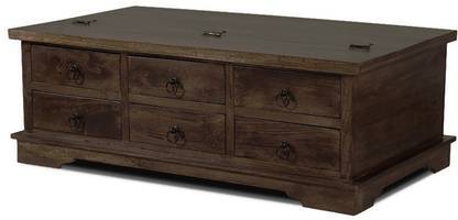 THE ATTIC KL-1193W Solid Wood Coffee Table