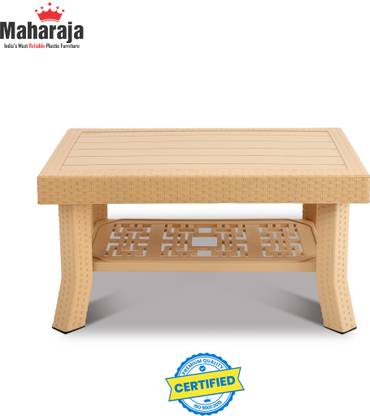 MAHARAJA Polo Plastic Coffee Table for Home Décor Plastic Center Table for Living Room Plastic Coffee Table