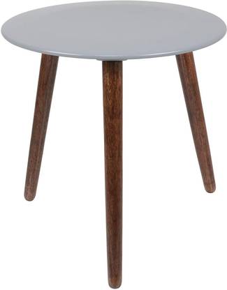 Amaze Shoppee Round Coffee Table with Tripod Legs|Side Table|End Table|Portable Tables for Living Room Decor |Center Table Decor and Home Decoration Furniture Engineered Wood Coffee Table