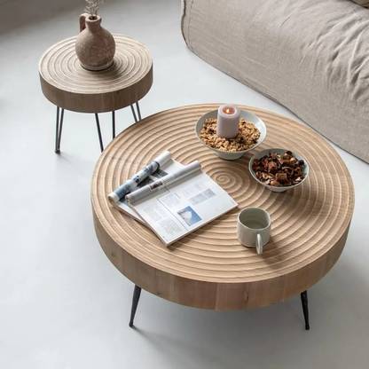 THE ATTIC Solid Wood Nesting Table