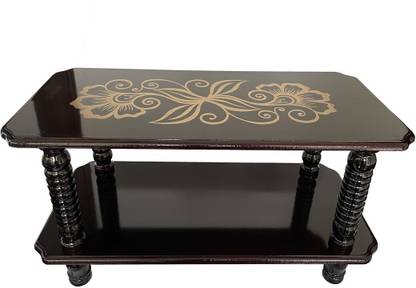 PEDPIX Modern Wooden Tea Table for Living Room, Bedroom, or Office - Easy to Assemble Engineered Wood Coffee Table