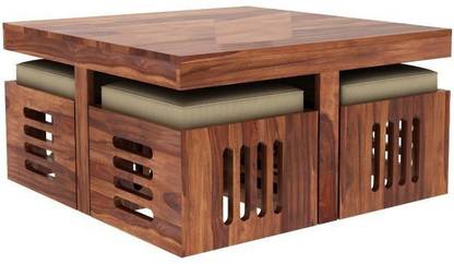 Cherry Wood Petlin Sheesham Solid Wood Coffee Table