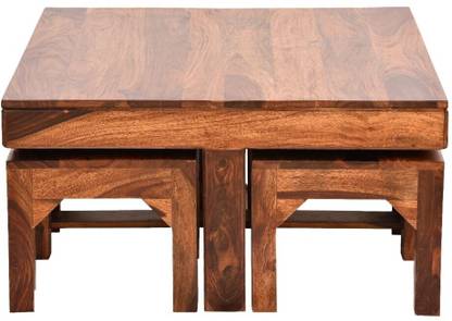 Allie Wood Rosewood ( Sheesham ) Solid Wood Coffee Table