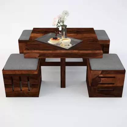 Allie Wood Sheesham ( Rosewood ) Solid Wood Coffee Table