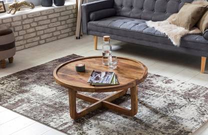 TSWF coffee tableTable in sheesham wood with Natural finish Solid Wood Coffee Table