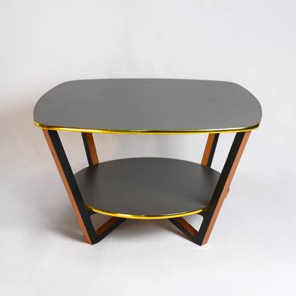 WPF Woodpecker double decker squoval coffee table Engineered Wood Coffee Table