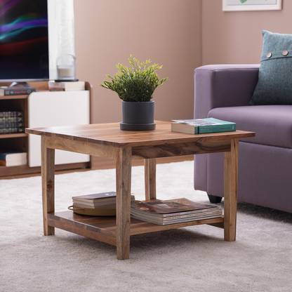 FURLENCO (REFURBISHED) Mili Solid Wood Coffee Table