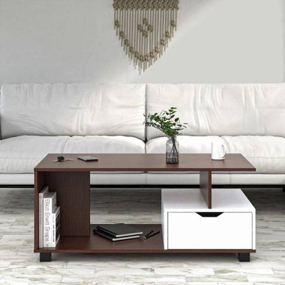 Nilkamal Denzel with 1 Shelf and 1 Drawer Center Table| Engineered Wood Coffee Table