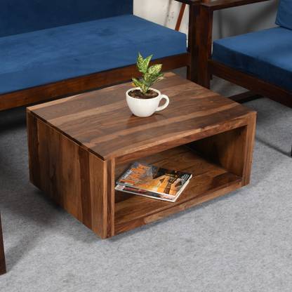 Wood Cluster Solid Wood Coffee Table