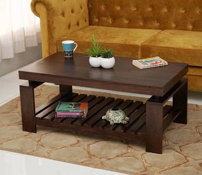 Allie Wood Sheesham ( Rosewood ) Solid Wood Coffee Table
